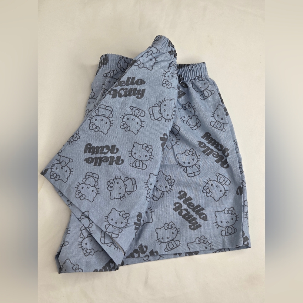 Hello Kitty Size S- Women BoyShorts In Blue 100%cotton - Picture 7 of 9